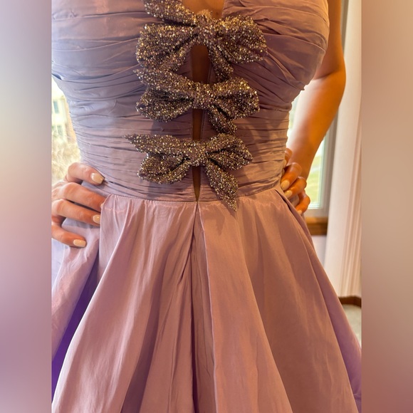 Elegant Lavender Evening Gown - Picture 6 of 6